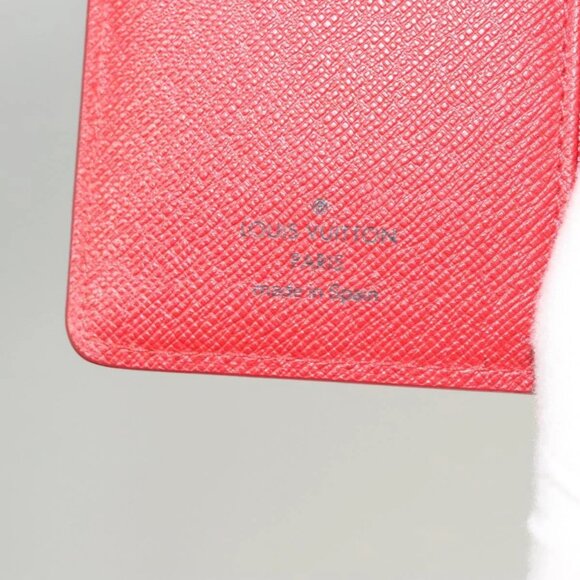LOUIS VUITTON Epi Agenda PM Day Planner Cover Red R20057 LV Auth 118196 - Picture 13 of 16